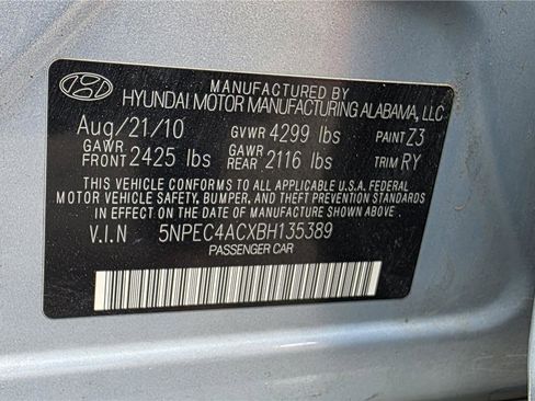 Used 2011 Hyundai Sonata SE FWD image 16