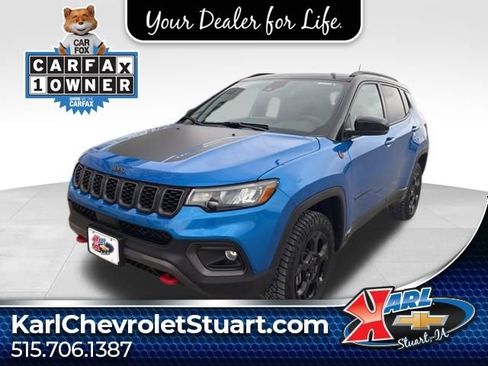 Used 2024 Jeep Compass Trailhawk w/ Sun and Sound Group image 1