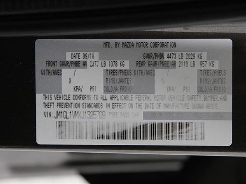 Used 2018 MAZDA MAZDA6 Touring image 23