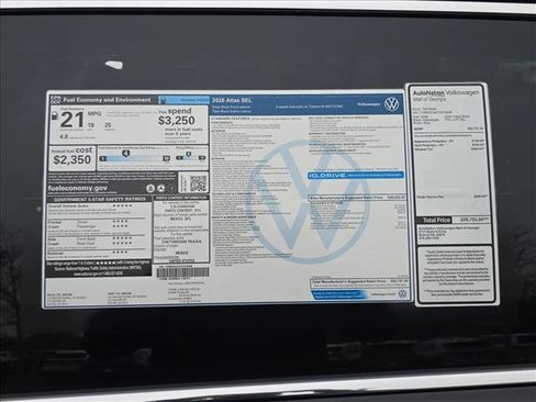 New 2026 Volkswagen Atlas SEL image 20