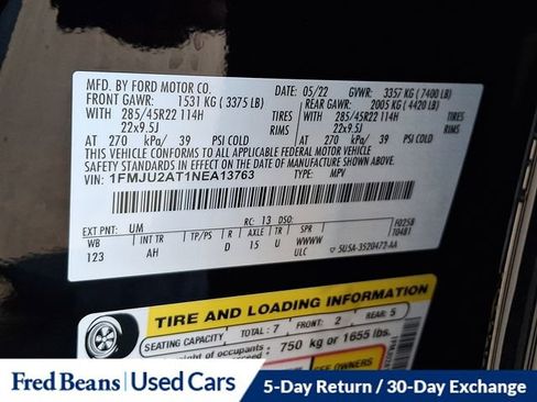 Certified 2022 Ford Expedition Limited image 28