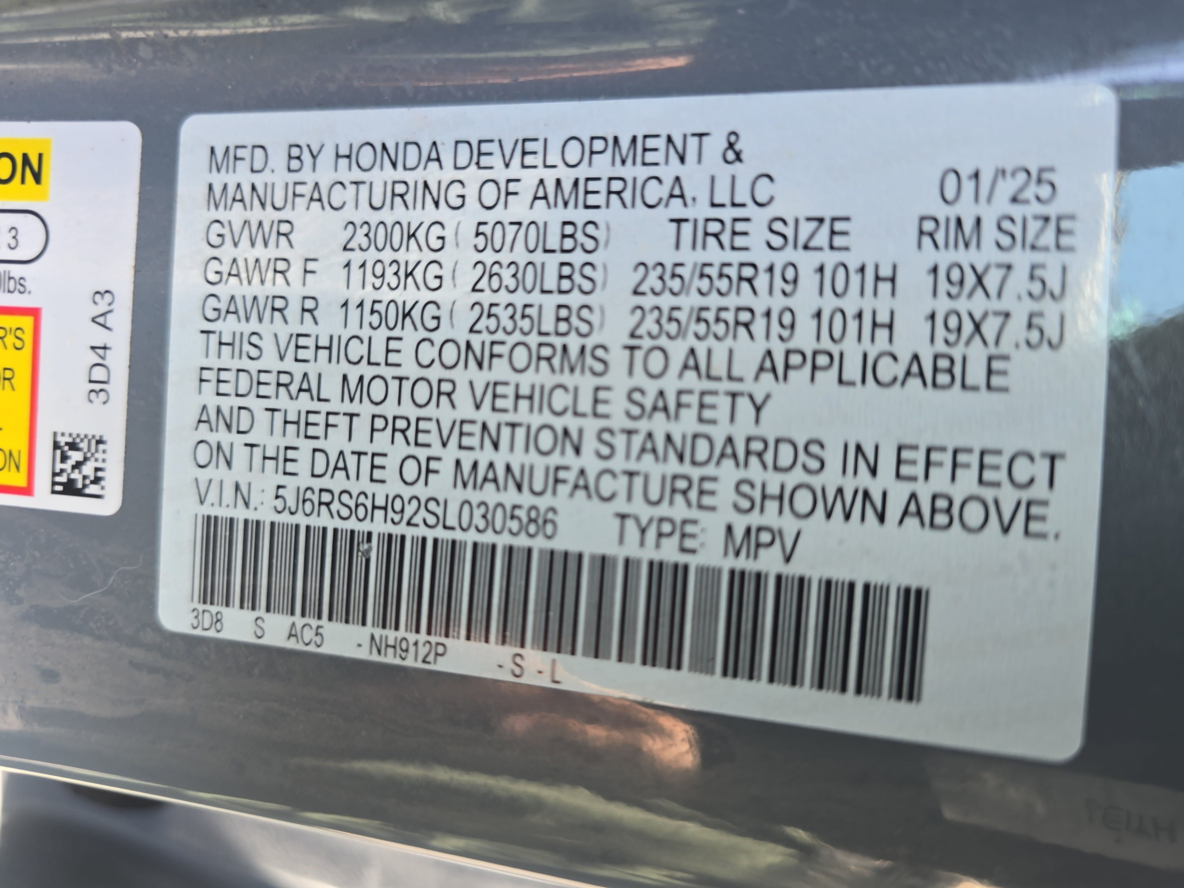 Used 2025 Honda CR-V Sport Touring image 35