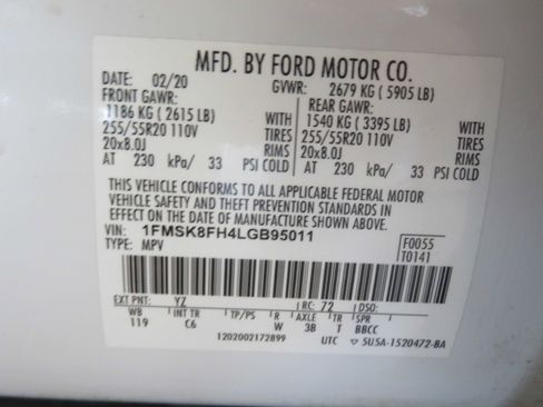Used 2020 Ford Explorer Limited AWD/4WD image 73