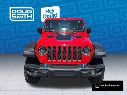 Certified 2023 Jeep Wrangler Unlimited Rubicon 4xe w/ Steel Bumper Group AWD/4WD image 9