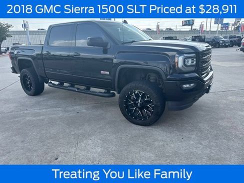 Used 2018 GMC Sierra 1500 SLT AWD/4WD image 1