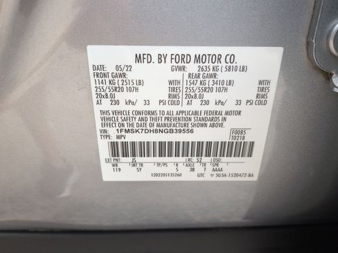 Certified 2022 Ford Explorer XLT w/ Equipment Group 202A RWD image 28