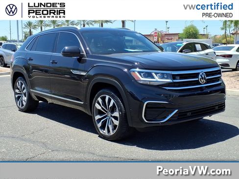 Certified 2022 Volkswagen Atlas Cross Sport SEL Premium R-Line AWD/4WD image 1