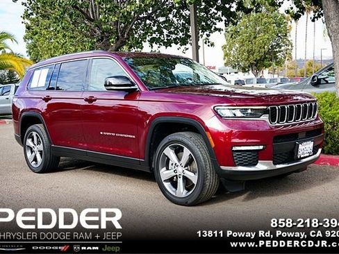 Used 2021 Jeep Grand Cherokee L Limited w/ Trailer Tow Package AWD/4WD image 1