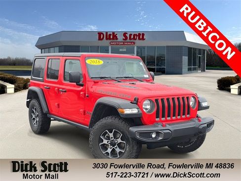 Used 2018 Jeep Wrangler Unlimited Rubicon image 1