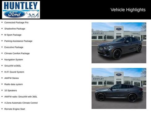 Used 2022 BMW X6 xDrive40i w/ Executive Package AWD/4WD image 2