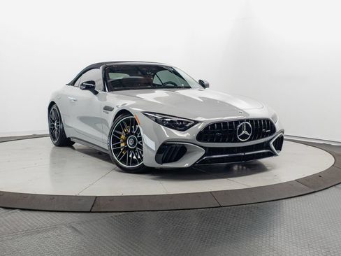 Used 2022 Mercedes-Benz SL 55 AMG 4MATIC image 1