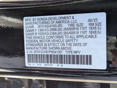 Used 2023 Honda Pilot TrailSport image 26