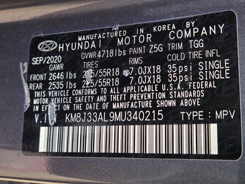 Used 2021 Hyundai Tucson SEL FWD image 30