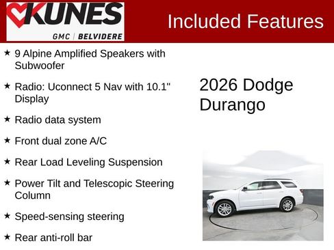 Used 2026 Dodge Durango GT AWD/4WD image 2