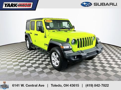 Used 2021 Jeep Wrangler Unlimited Sport AWD/4WD image 1