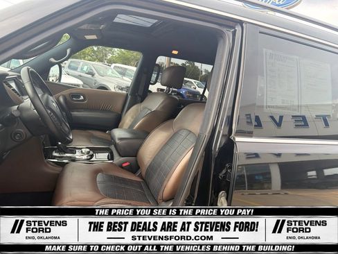 Used 2019 Nissan Armada Platinum w/ Captain's Chairs Package AWD/4WD image 16