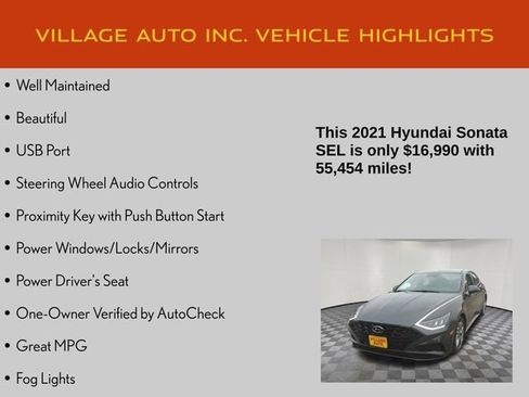 Used 2021 Hyundai Sonata SEL image 7