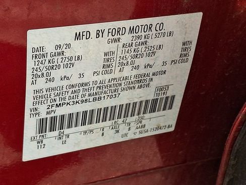 Used 2020 Ford Edge Titanium FWD image 31