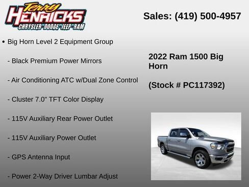 Used 2022 RAM 1500 Big Horn AWD/4WD image 23