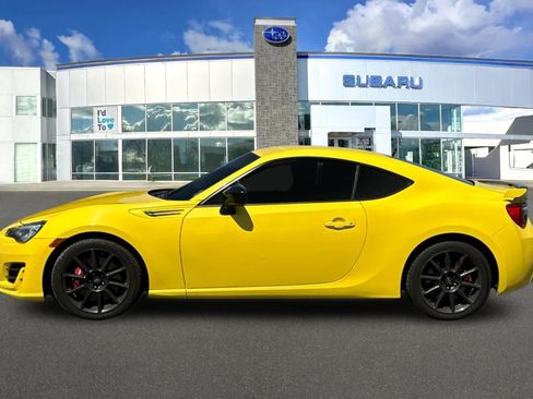 Used 2017 Subaru BRZ Series.Yellow RWD image 9