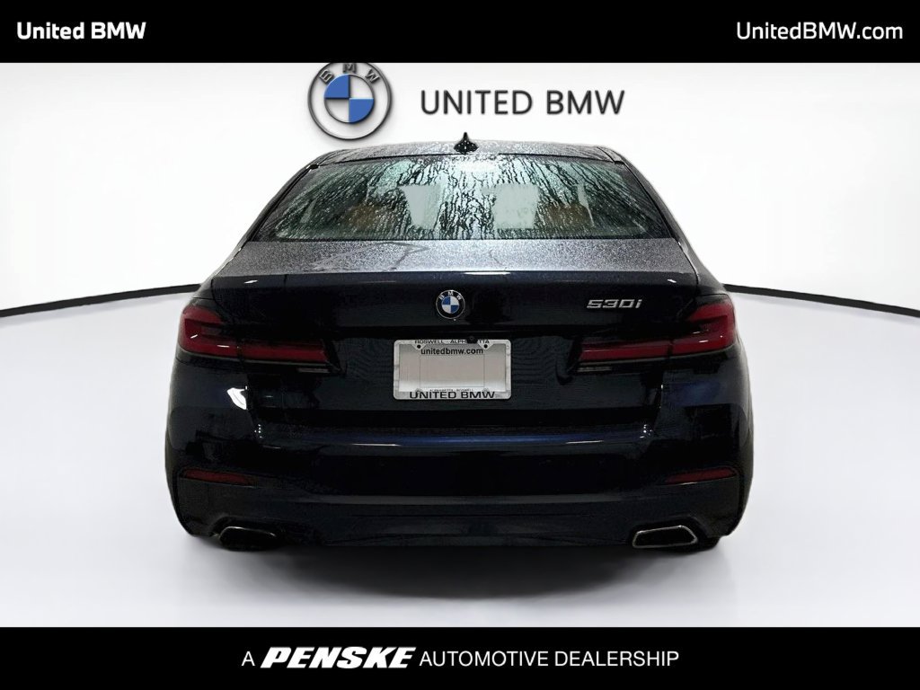 Used 2021 BMW 530i w/ M Sport Package RWD image 6