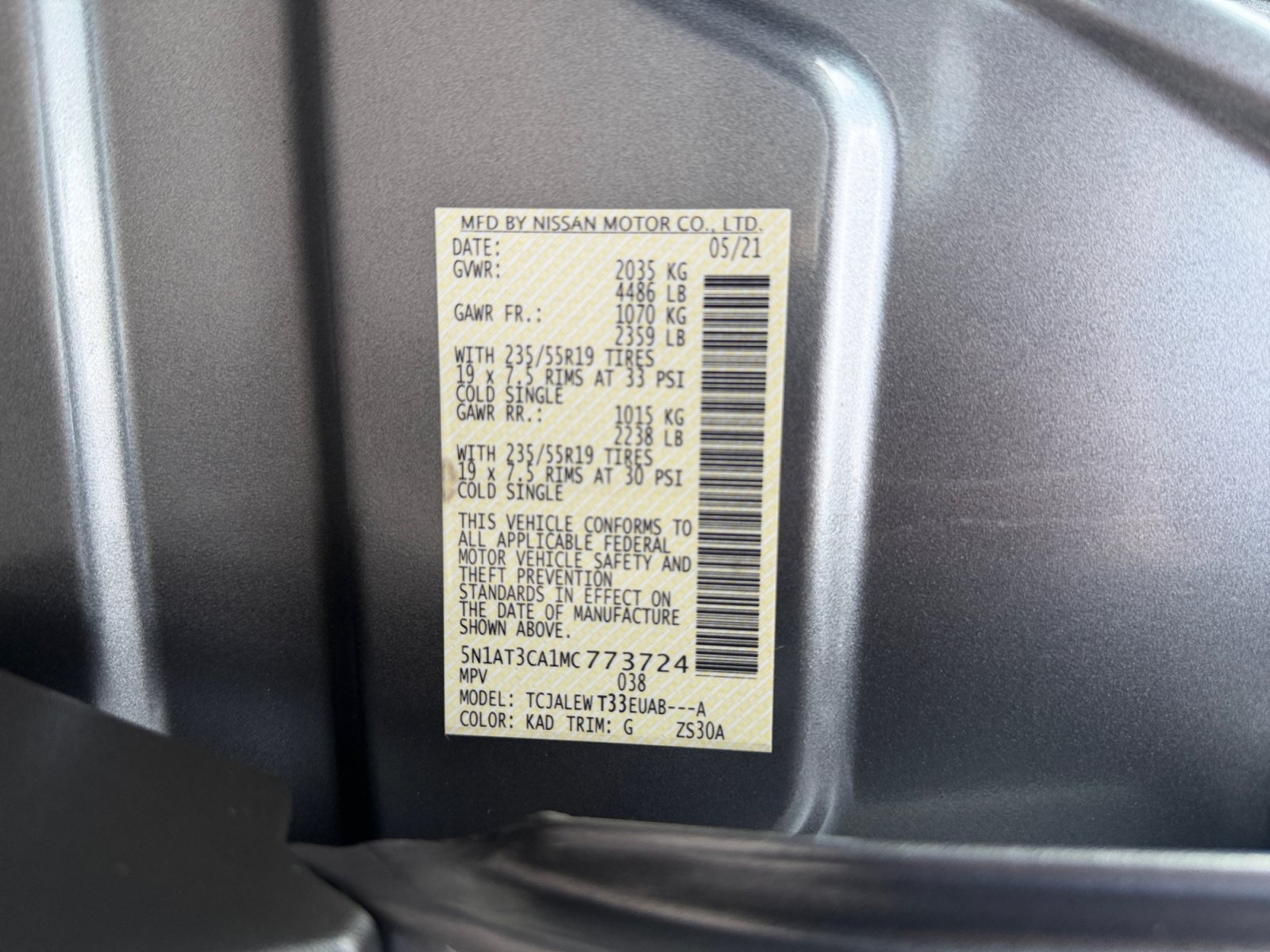 Used 2021 Nissan Rogue SL w/ Premium Package FWD image 33
