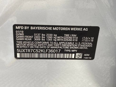 Used 2019 BMW X3 sDrive30i w/ Convenience Package image 20