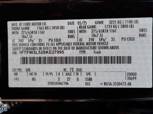 Used 2025 Ford F150 XLT w/ Equipment Group 301A Standard AWD/4WD image 29
