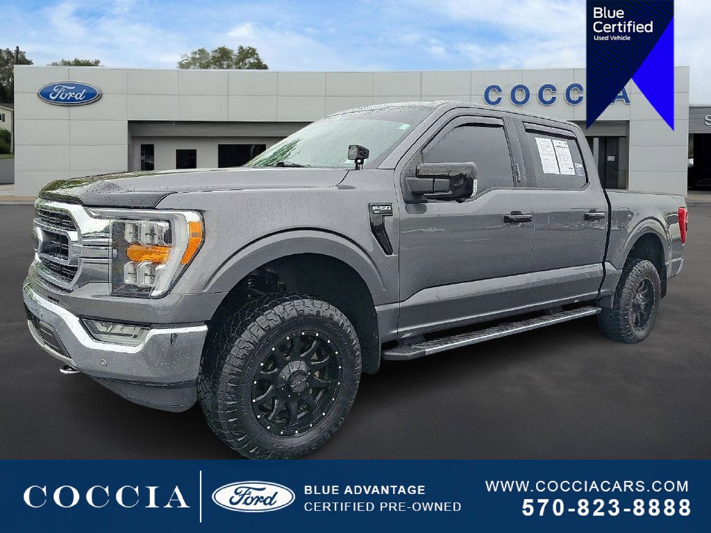 Certified 2021 Ford F150 XLT w/ Equipment Group 302A High AWD/4WD image 1