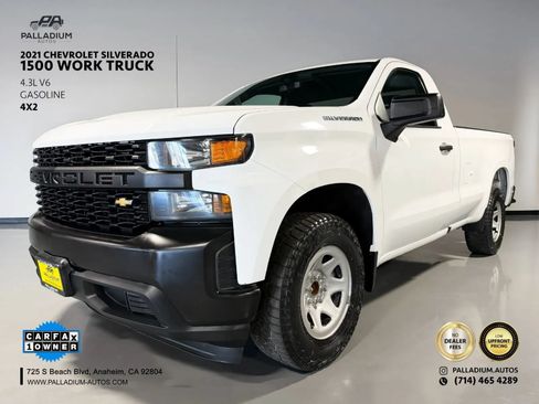 Used 2021 Chevrolet Silverado 1500 W/T w/ WT Fleet Convenience Package RWD image 1