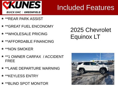 Used 2025 Chevrolet Equinox LT image 3