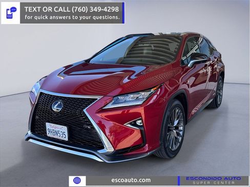 Used 2019 Lexus RX 450h F Sport AWD/4WD image 1