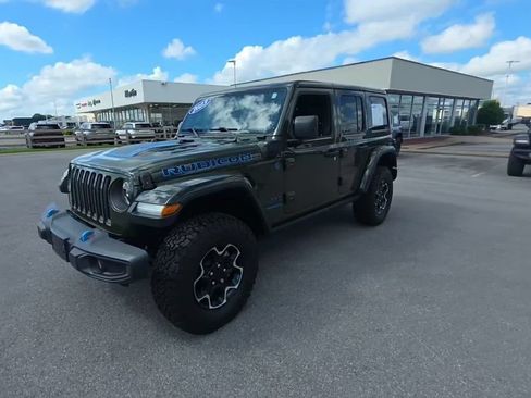 Used 2023 Jeep Wrangler Unlimited Rubicon 4xe w/ Cold Weather Group AWD/4WD image 1