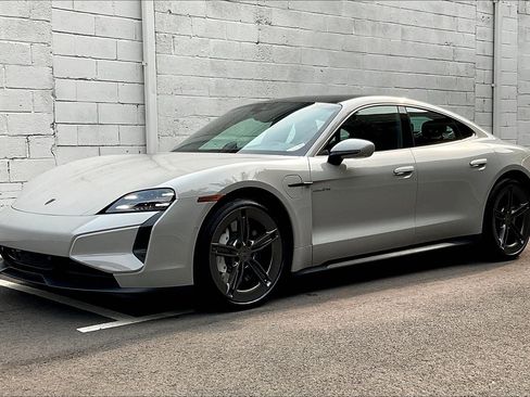 New 2025 Porsche Taycan Turbo image 1