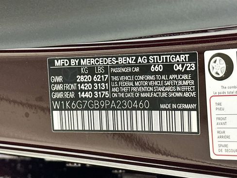 Certified 2023 Mercedes-Benz S 580 4MATIC Sedan image 33