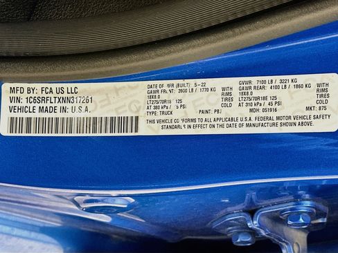 Certified 2022 RAM 1500 Rebel w/ Rebel Level A Equipment Group AWD/4WD image 40