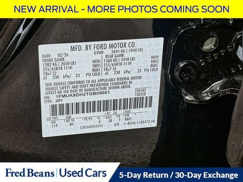 Used 2026 Ford Explorer Active AWD/4WD image 20
