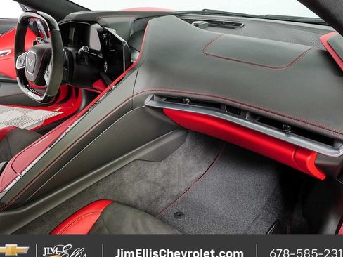 Used 2024 Chevrolet Corvette Z06 w/ Chrome Exterior Badge Package RWD image 19