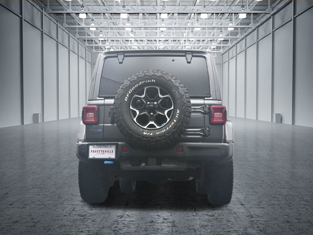 Used 2021 Jeep Wrangler Unlimited Rubicon 4xe w/ Steel Bumper Group AWD/4WD image 36