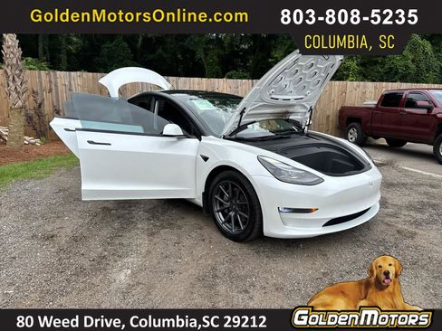Used 2022 Tesla Model 3 Long Range AWD/4WD image 1