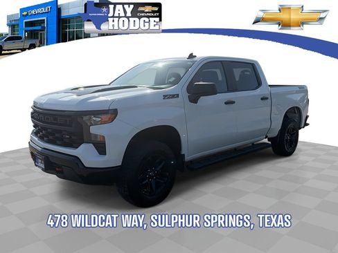 Used 2024 Chevrolet Silverado 1500 Custom Trail Boss w/ LPO, Dark Essentials Package AWD/4WD image 1