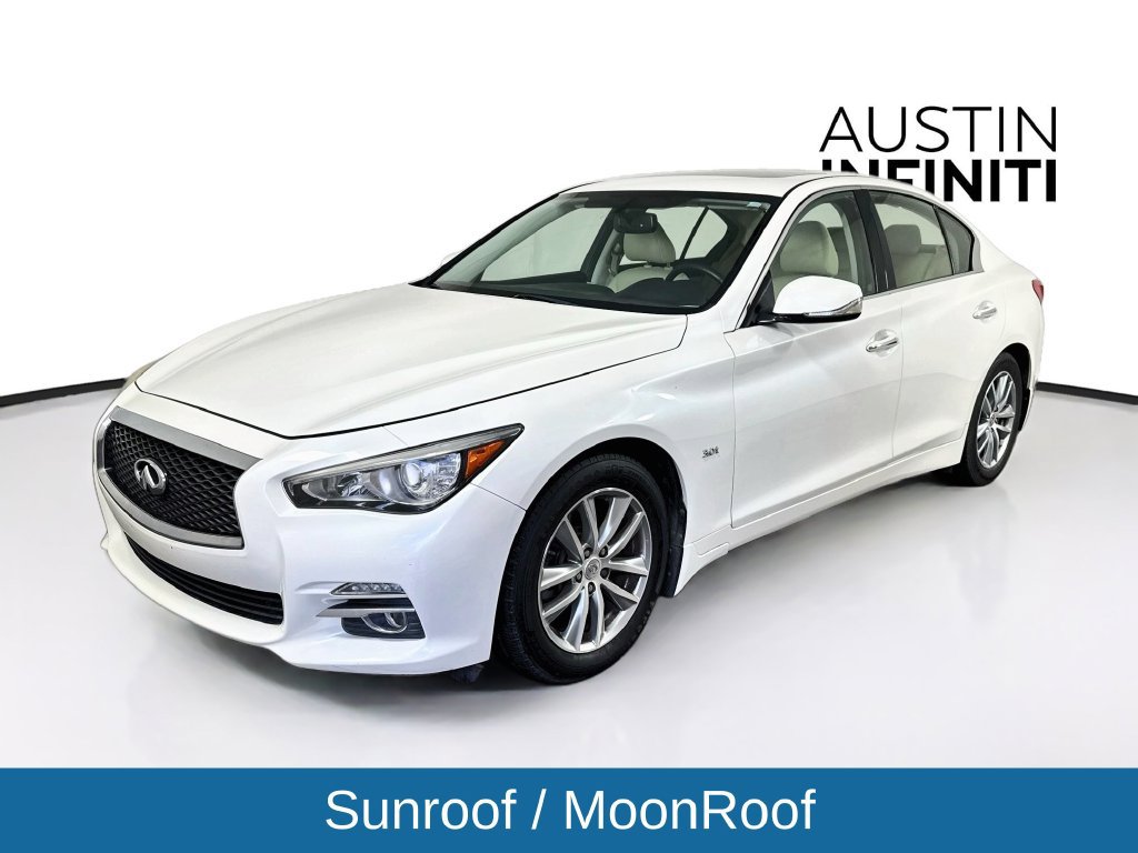 Used 2016 INFINITI Q50 3.0t Premium w/ 3.0T Premium Plus Package RWD image 3
