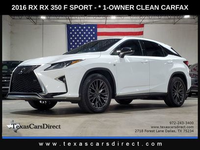 Used 2016 Lexus RX 350 F Sport w/ Accessory Package
