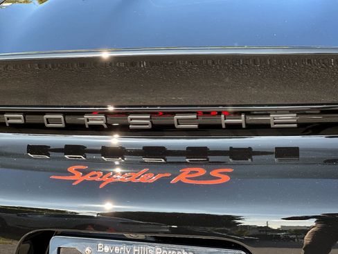 Certified 2025 Porsche 718 Boxster Spyder RS RWD image 28