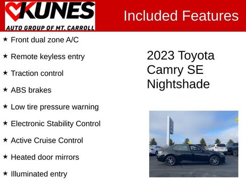 Used 2023 Toyota Camry SE image 3