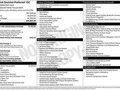 New 2026 Buick Envision Preferred image 21