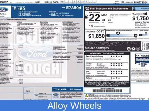 Used 2021 Ford F150 XLT w/ Equipment Group 302A High image 3