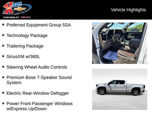 Certified 2024 GMC Sierra 1500 Denali w/ Technology Package AWD/4WD image 3