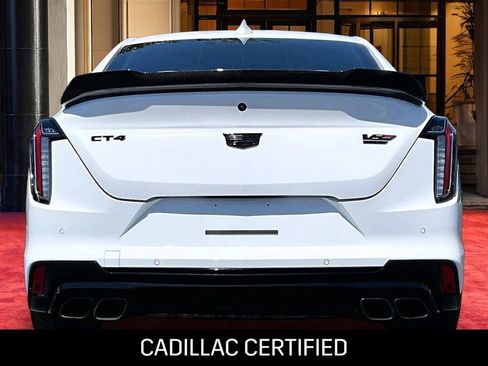 Certified 2025 Cadillac CT4 V Blackwing w/ Carbon Fiber 1 Package RWD image 5
