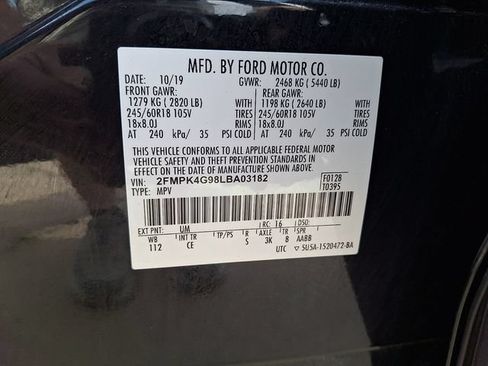 Used 2020 Ford Edge SE AWD/4WD image 27